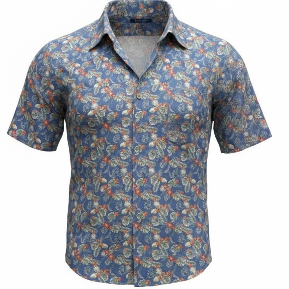Cremieux Tropical Floral Shirt XXL